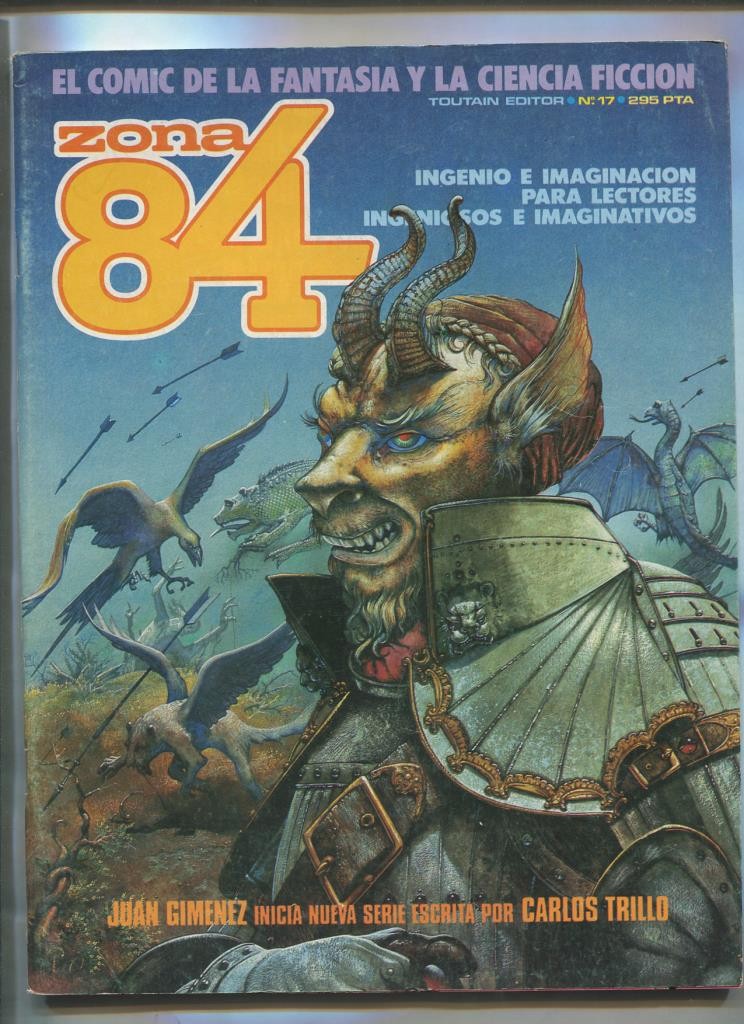 Zona 84 numero 17 (numerado 3 en trasera)