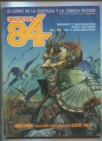 Zona 84 numero 17 (numerado 3 en trasera)