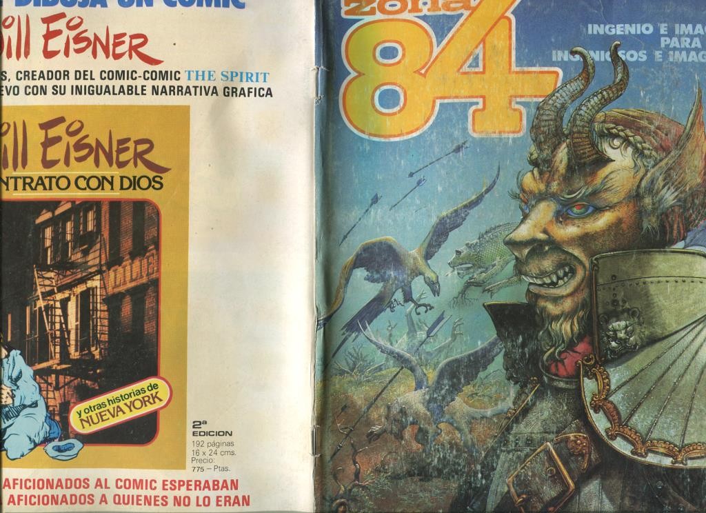 Zona 84 numero 17 (numerado 2 en trasera)