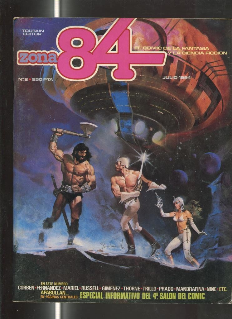 Zona 84 numero 02: Mas aventuras de Alicia de Carlos Trillo y Horacio Altuna