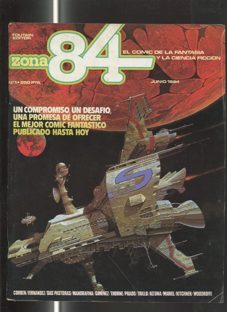 Zona 84 numero 01: Corben-Altuna-Prado