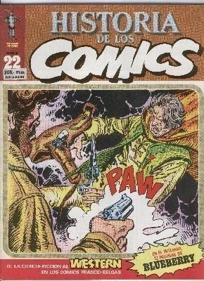 Historia de los comics numero 22: Western,  ficha articulo sobre Joseph Gillain, Eddgar Pierre Jacobs, Raymond Poivet,