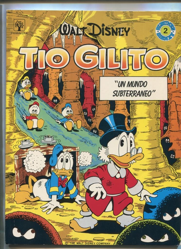 Albumes Disney numero 02: Tio Gilito: Un mundo subterraneo