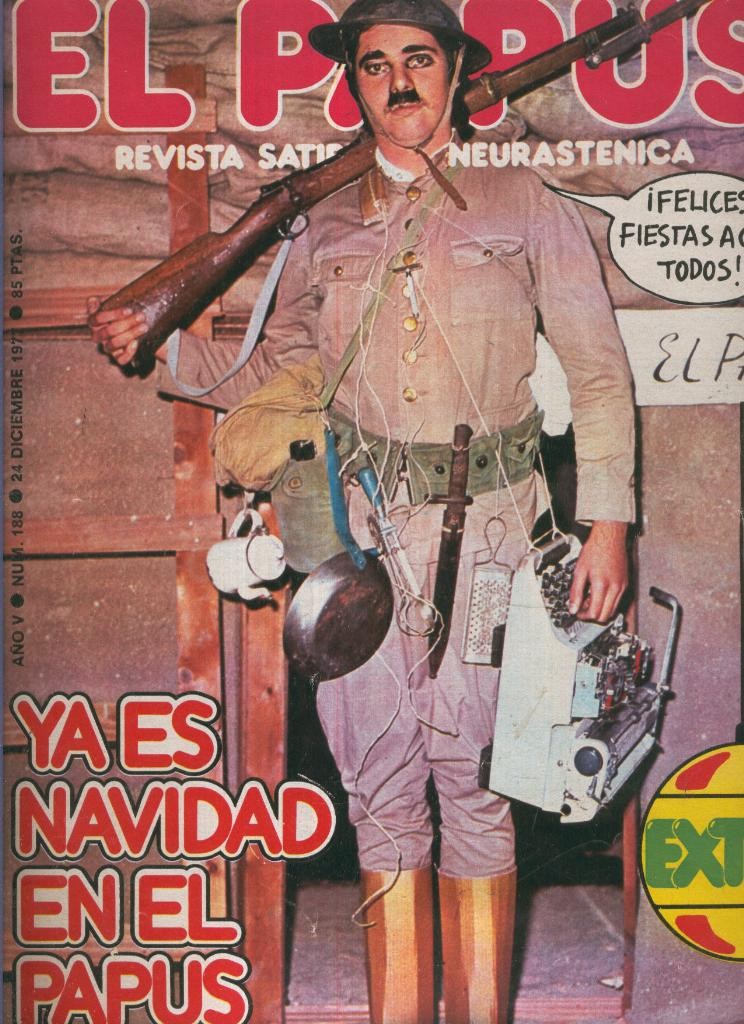 El Papus. Revista de humor numero 188: Ya es Navidad en el Papus (numero extra)