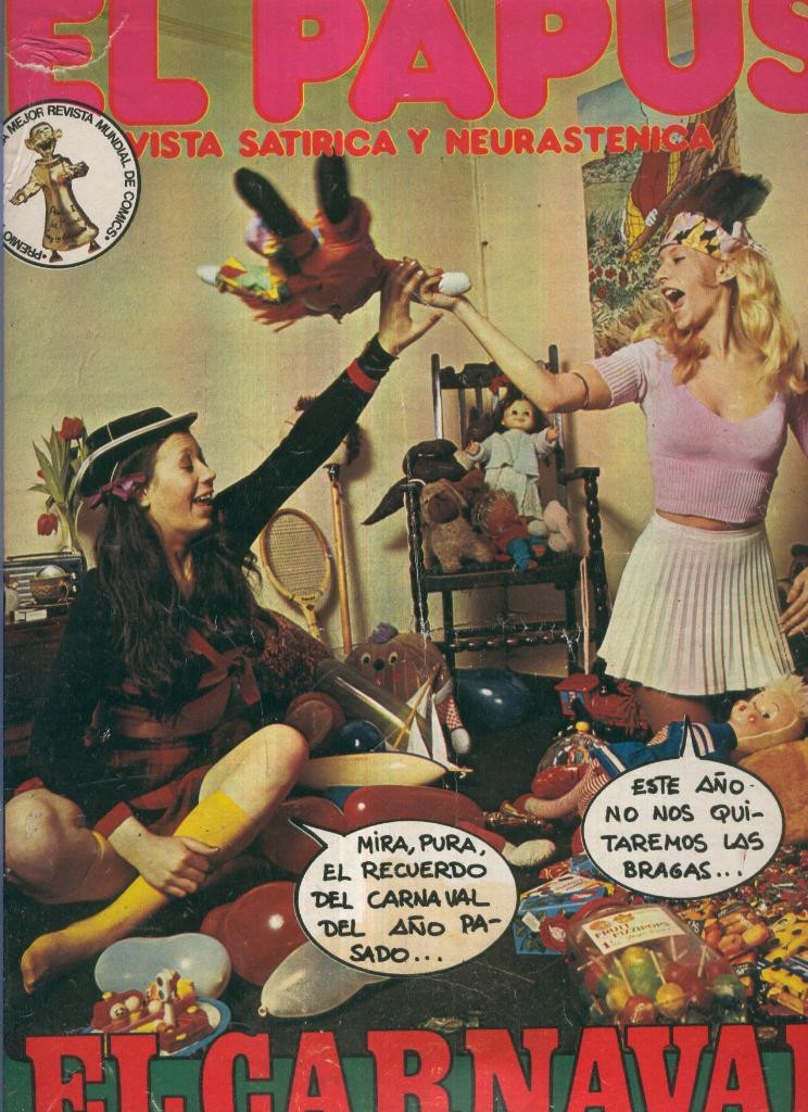 El Papus. Revista de humor numero 195: El carnaval