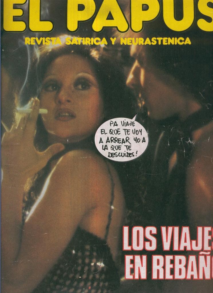 El Papus. Revista de humor numero 168: Los viajes en rebaño