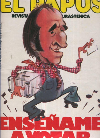 El Papus. Revista de humor numero 157: Enseñame a votar