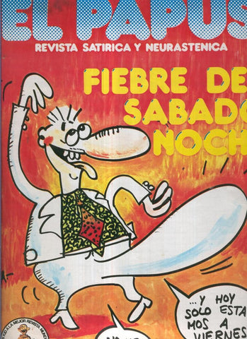 El Papus. Revista de humor numero 211: Fiebre del sabado noche