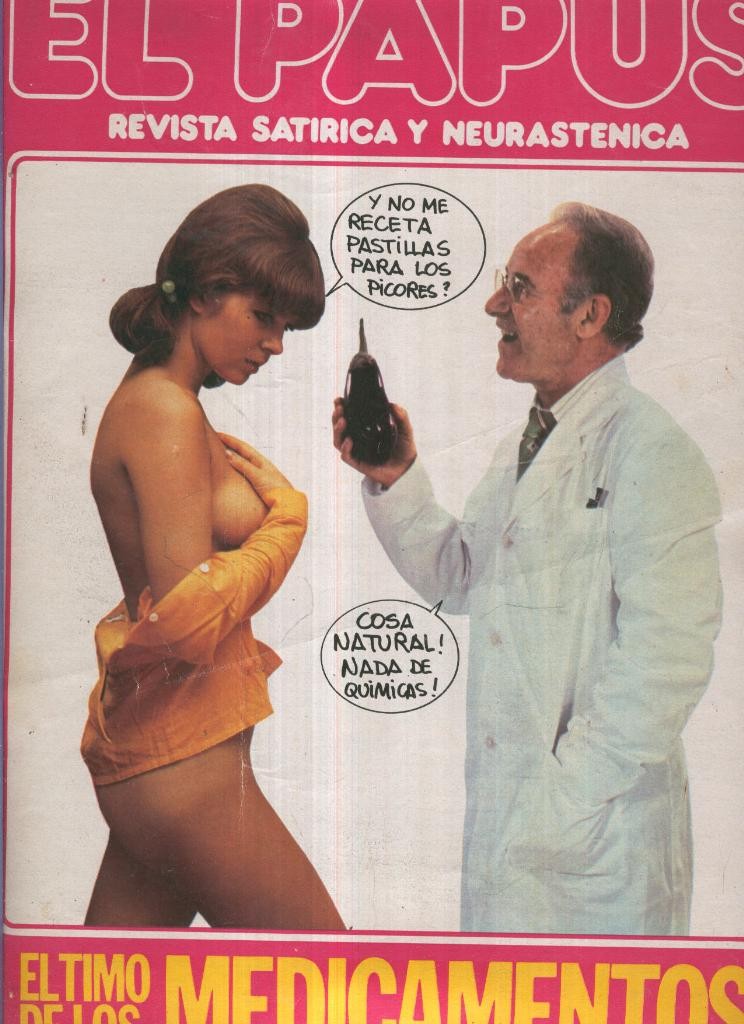 El Papus. Revista de humor numero 161: El timo de los medicamentos