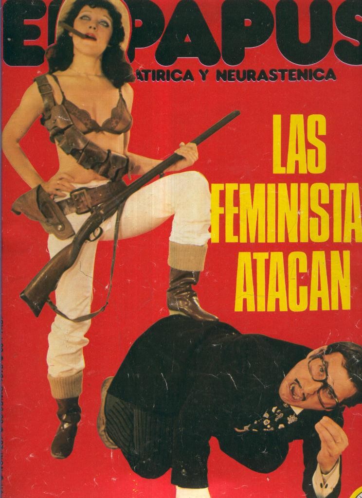 El Papus. Revista de humor numero 267: Las feministas atacan