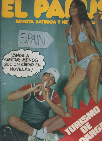 El Papus. Revista de humor numero 090: Turismo de alpargata