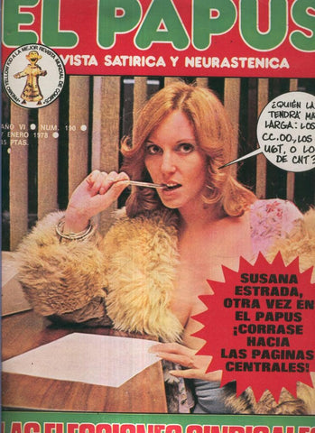 El Papus. Revista de humor numero 190: Las elecciones sindicales