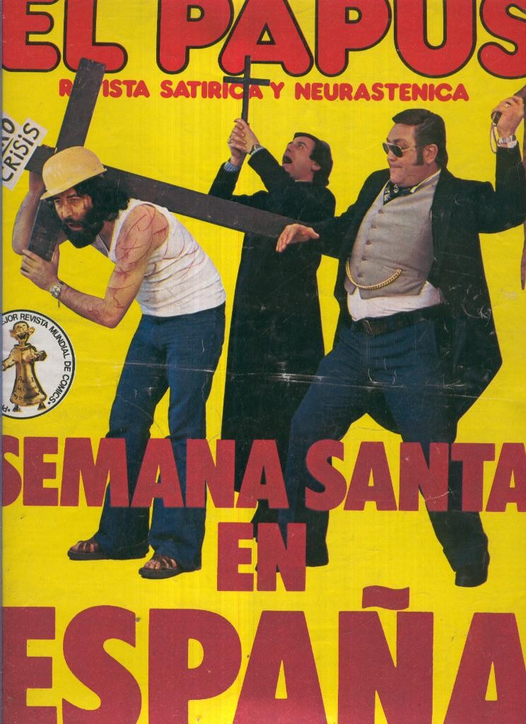 El Papus. Revista de humor numero 202: Semana Santa en España
