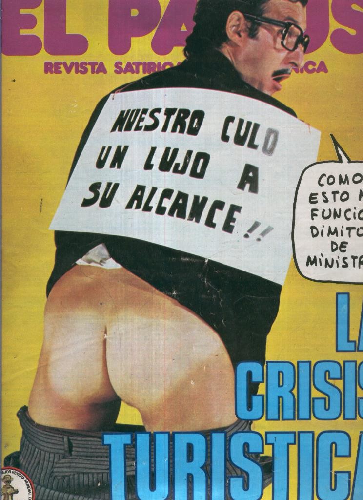 El Papus. Revista de humor numero 276: La crisis turistica