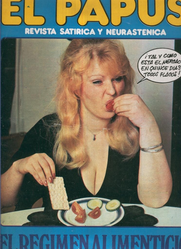 El Papus. Revista de humor numero 178: El regimen alimenticio