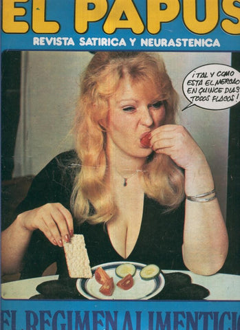 El Papus. Revista de humor numero 178: El regimen alimenticio