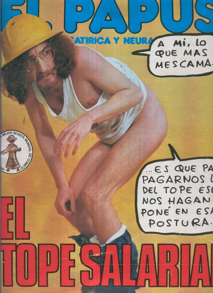 El Papus. Revista de humor numero 244: El tope salarial