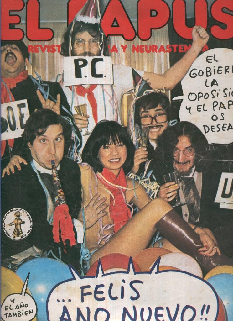 El Papus. Revista de humor numero 242: Felis ano nuevo
