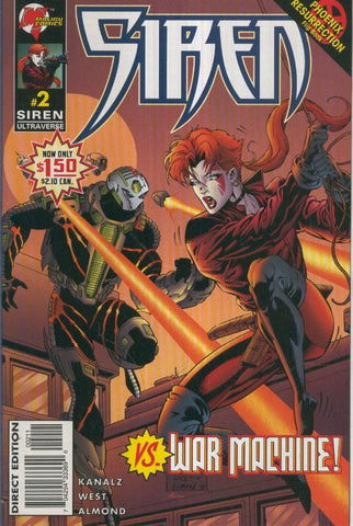 SIREN, Volume 1 No.02: Shades of Truth (Malibu Comics)