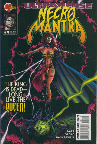 LORD PUMPKIN/NECROMANTRA, Volume 1 No.04: Smashing NecroMantra (Malibu Comics)