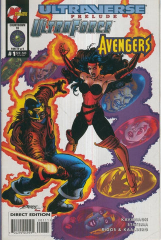ULTRAFORCE/AVENGERS, Volume 1: No.01A (Malibu Comics)
