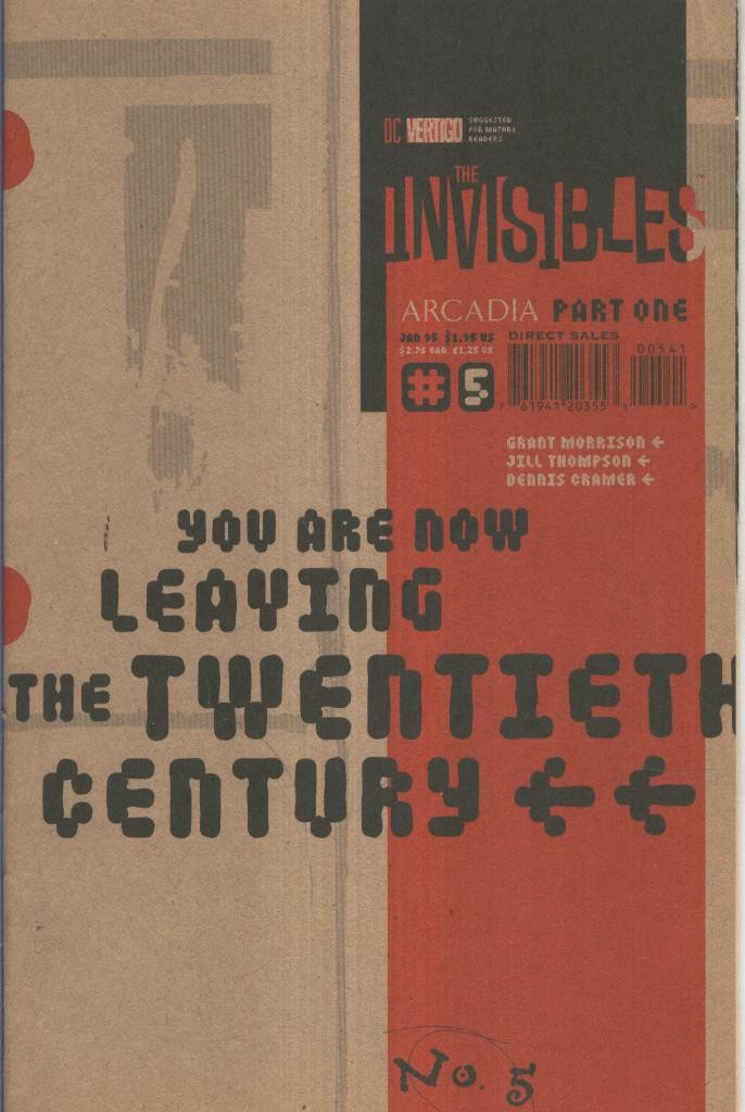 THE INVISIBLES, Volume 1 No.05B: Arcadia Part One (DC Comics)