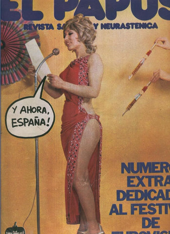 El Papus. Revista de humor numero 027. Numero extra dedicado al Festival de Eurovision