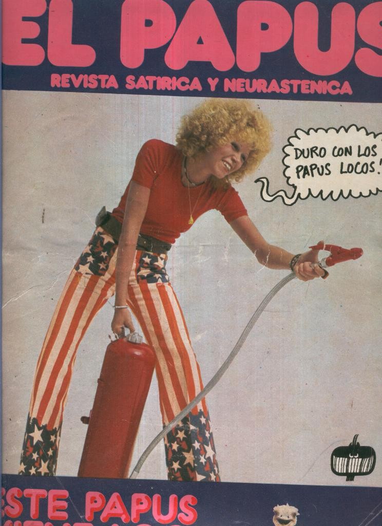 El Papus. Revista de humor numero 044. Este papus viene loco