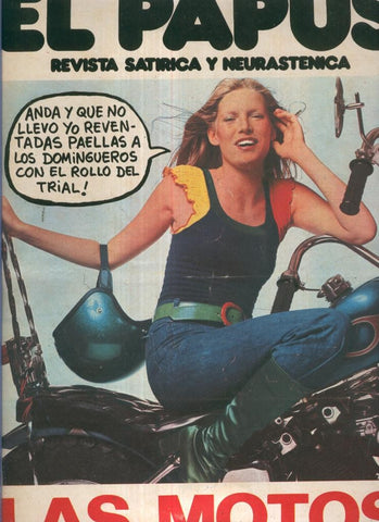 El Papus. Revista de humor numero 029. Las motos 