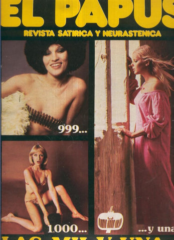 El Papus. Revista de humor numero 043. Las mil y una...