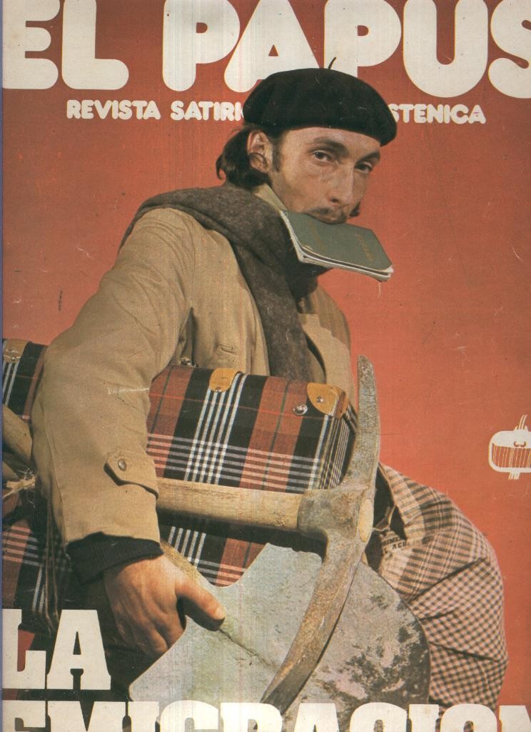 El Papus. Revista de humor numero 009. La emigracion