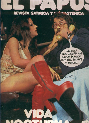 El Papus. Revista de humor numero 055. Vida nocturna