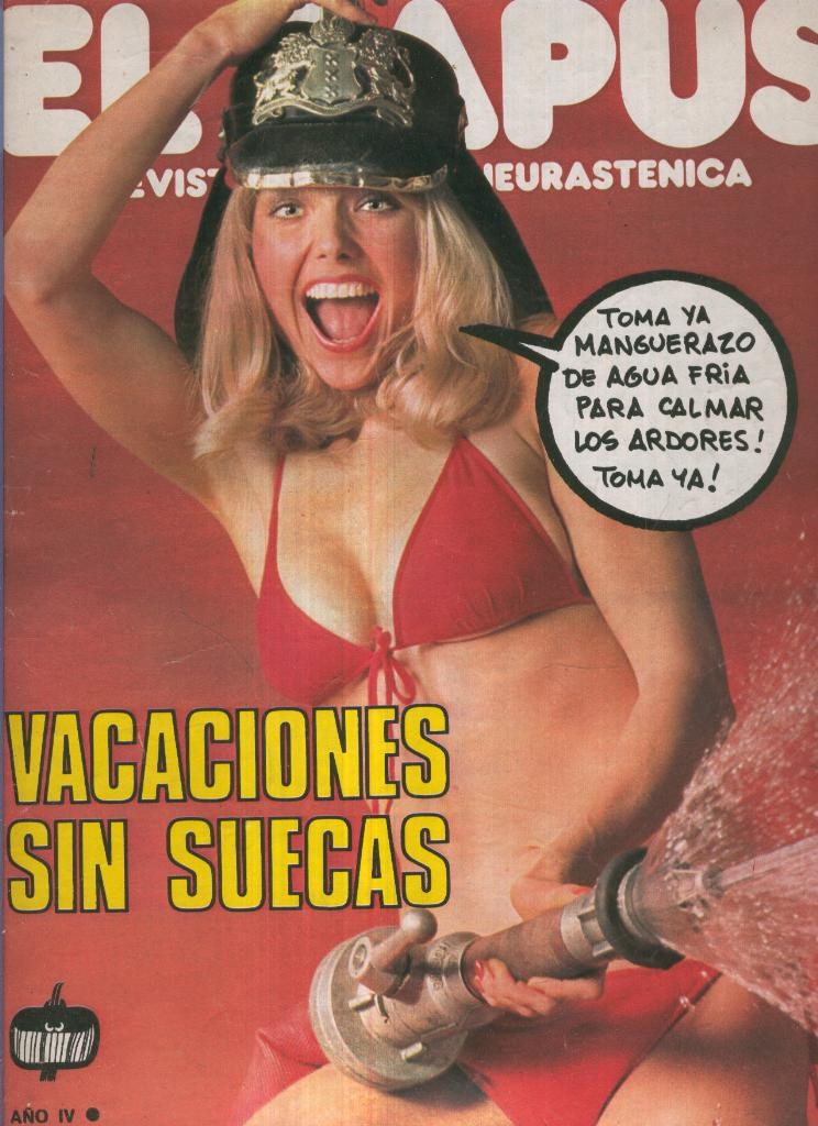 El Papus. Revista de humor numero 116. Vacaciones sin suecas