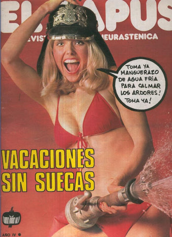 El Papus. Revista de humor numero 116. Vacaciones sin suecas