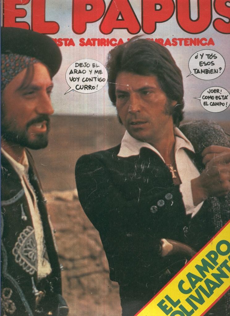El Papus. Revista de humor numero 149. El campo soliviantao
