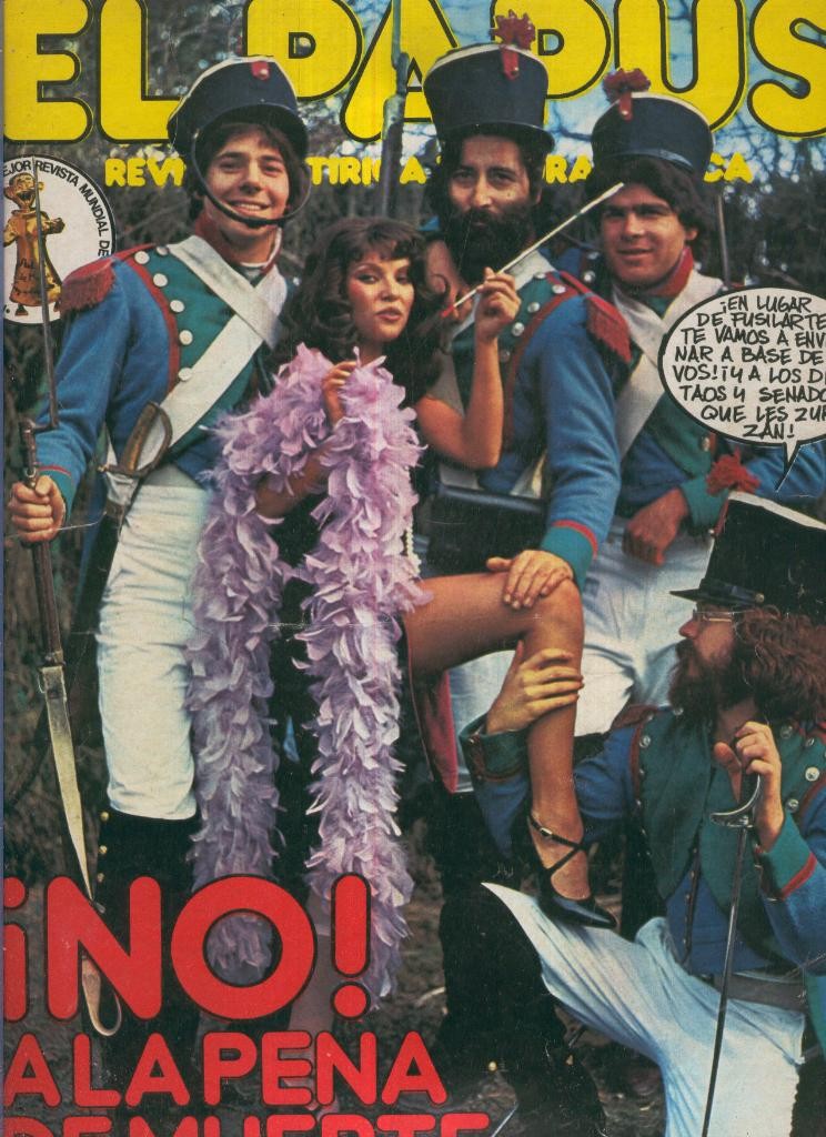 El Papus. Revista de humor numero 197. No a la pena de muerte