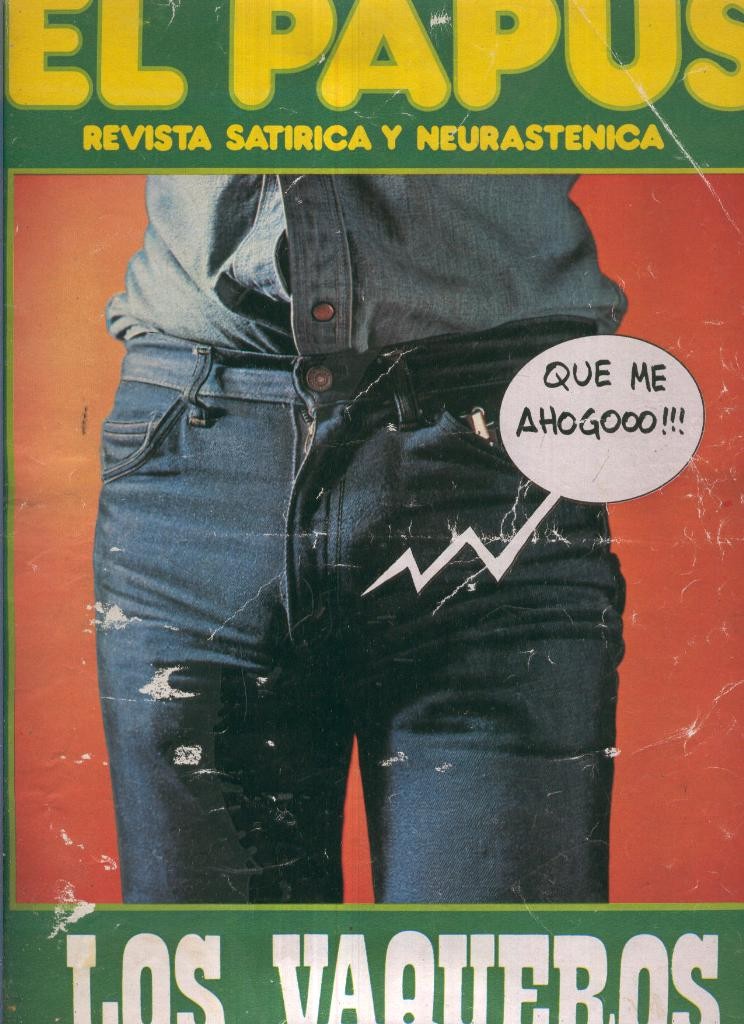 El Papus. Revista de humor numero 165. Los vaqueros