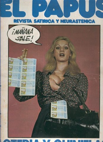 El Papus. Revista de humor numero 071. Loteria y quinielas