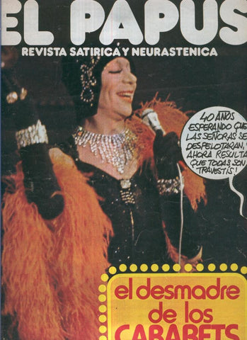 El Papus. Revista de humor numero 142. El desmadre de los cabarets