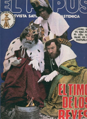 El Papus. Revista de humor numero 191. El timo de los reyes