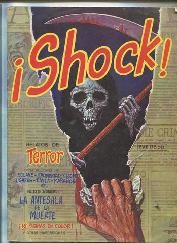 Shock numero 01 (numerado 1 en trasera)