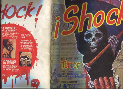 Shock numero 01 (numerado 2 en trasera)