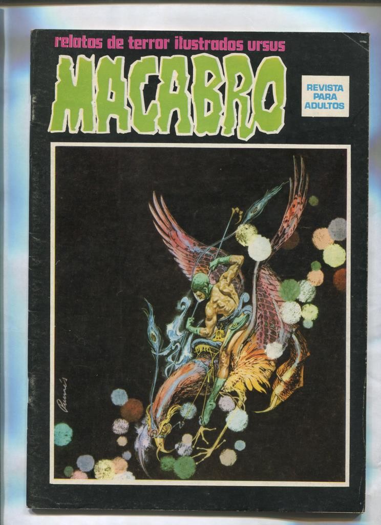 Macabro numero 08 (numerado 1 en trasera)