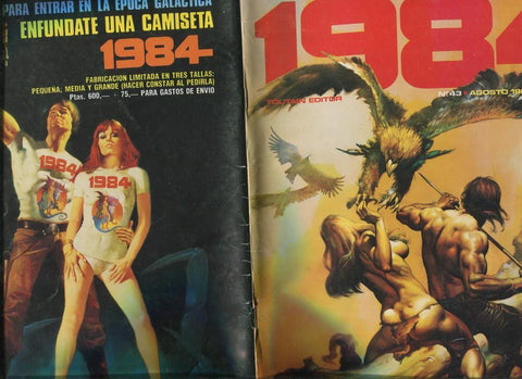 1984 revista de comics numero 43