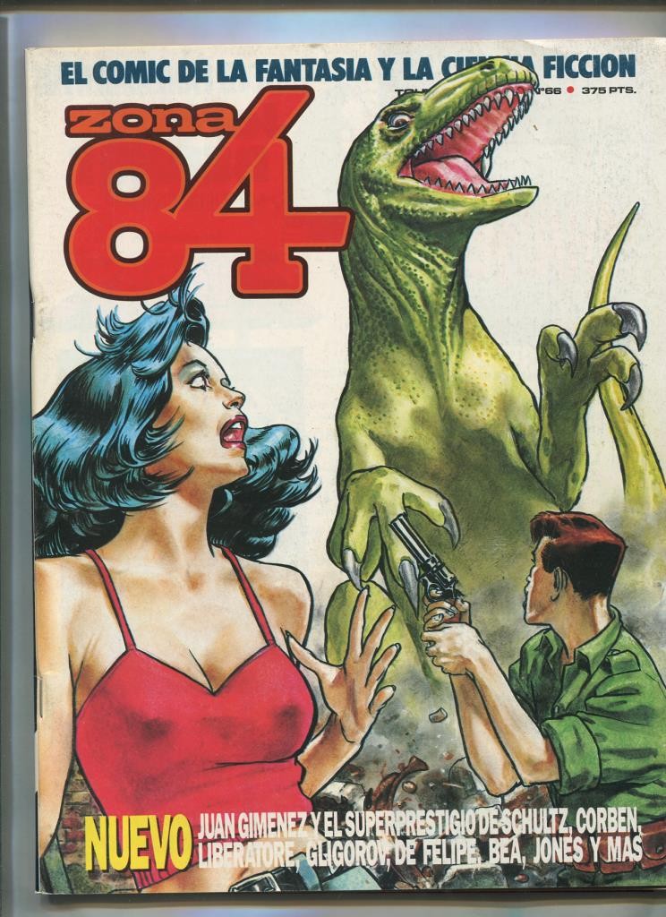 Zona 84 numero 66: Den III de Richard Corben