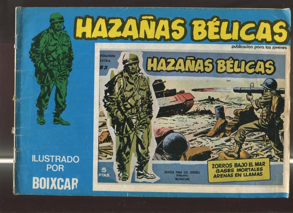 Hazañas Belicas azules numero 183: Zorros bajo el mar (Boixcar)