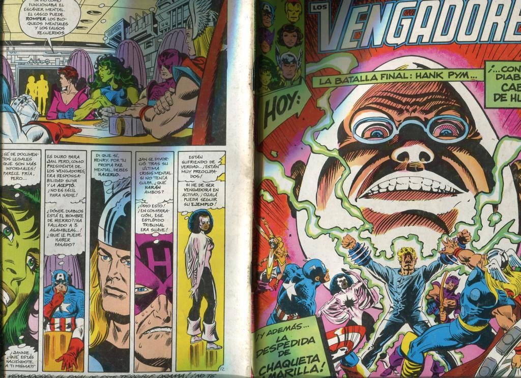 Los Vengadores volumen 1 numero 040: Abajo el telon