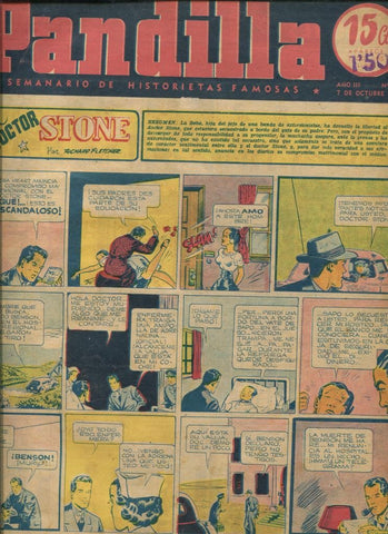 Pandilla semanario de historietas famosas numero 118 (procede de tomo desencuadernado)