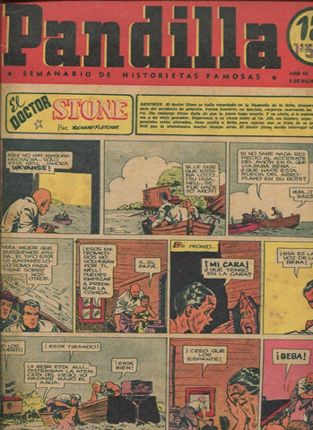 Pandilla semanario de historietas famosas numero 127 (procede de tomo desencuadernado)