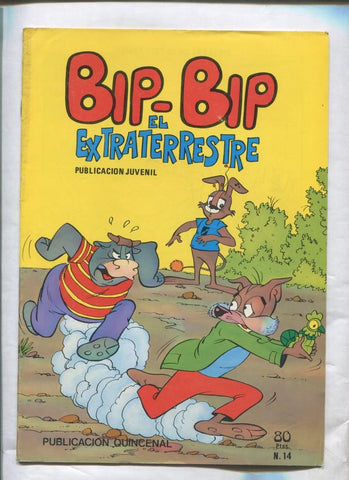 Bip Bip el extgraterrestre numero 14: La fuga inconclusa